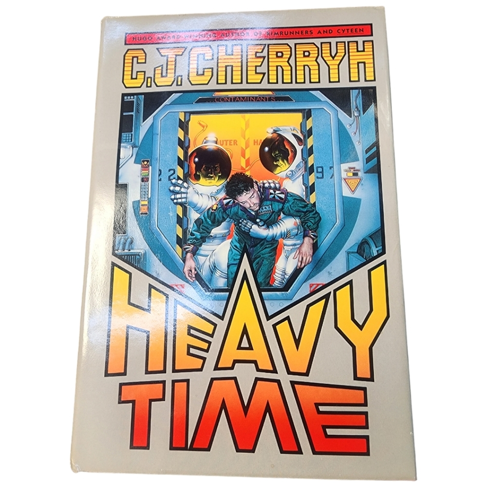 Heavy Time by C J Cherryh Vintage SciFi Thriller Hardcover Book